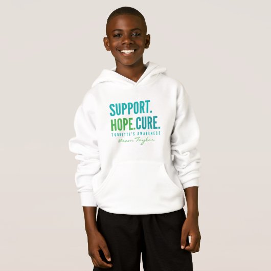 ondersteuning voor tourette Custom Kinder Pullover (Voorkant volledig)