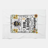 Ondersteuning Your Local Honey Bee - Kitchen Towel Theedoek (Horizontaal)