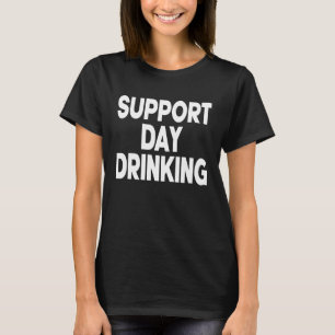 Ondersteuningsdag Drink vrouwen die pleisters Drin T-shirt