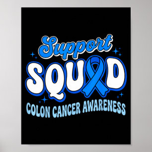 Ondersteuningsteam Colorectale Darmkanker Bewustzi Poster