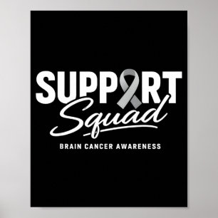 Ondersteuningsteam hersenkanker bewustzijn maand 2 poster