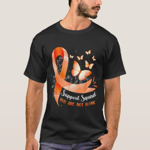 Ondersteuningsteam Niet Alleen Leukemie Bewustzijn T-shirt