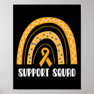 Ondersteuningsteam Oranje Regenbooglint Rsd Crps B Poster