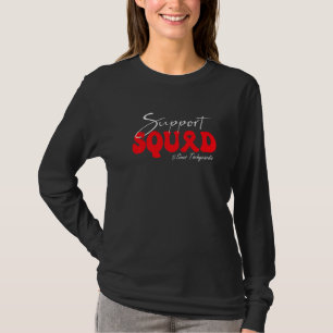 Ondersteuningsteam Sinus Tachycardie Bewustzijn Ro T-shirt