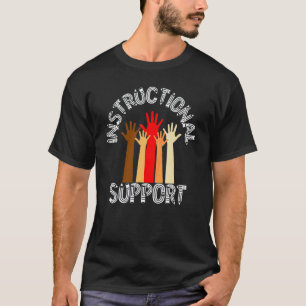 Ondersteuningsteam voor onderwijs school leraar on t-shirt