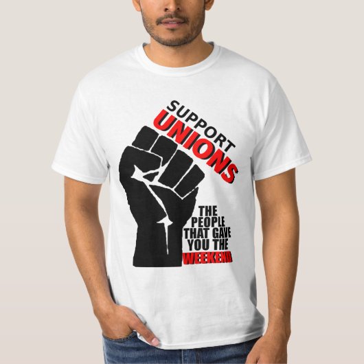 Ondersteuningsunies T-shirt (Voorkant)