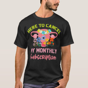 Ondersteunt baarmoederhalschirurgie Hysterectomie T-shirt