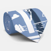 Onderstreept Stropdas (Opgerold)