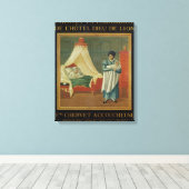 Onderteken adverteren de diensten van een verlosku canvas afdruk (Insitu (Houten vloer))