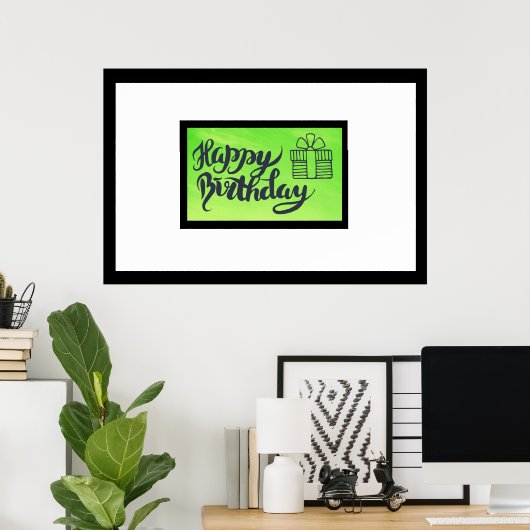 Onderteken dit Poster van de Dag van de Dag, Autog (Thuiskantoor)