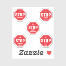 Onderteken I-Sticker stoppen Sticker