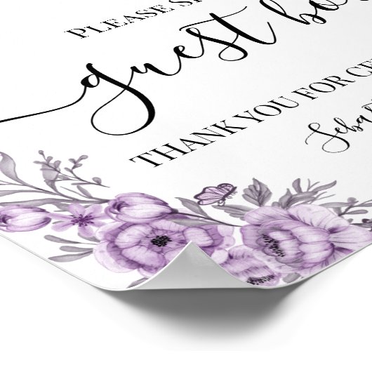 Onderteken ons gebarentaal voor het Grieks gebak Poster (Hoek)