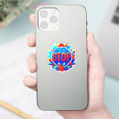Onderteken stoppen sticker (Telefoon)