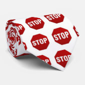 Onderteken stoppen stropdas (Opgerold)