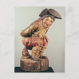 Onderteken voor een kruidenhandelaar briefkaart