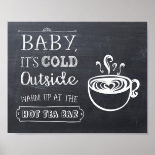 Onderteken voor Hot Tea Bar Poster