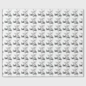 Onderteken voor losse hand cadeaupapier (Vlak)