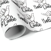 Onderteken voor losse hand cadeaupapier (Rol Hoek)