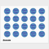 Ondertekend Exemplaar - Ronde Stickers (#1) (Vel)