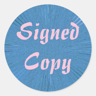 Ondertekend Exemplaar - Ronde Stickers (#3)