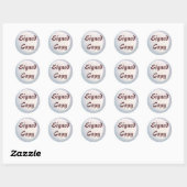 Ondertekend Exemplaar - Ronde Stickers (#30) (Vel)