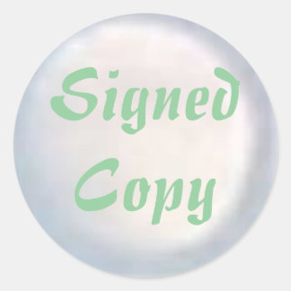 Ondertekend Exemplaar - Ronde Stickers (#34)
