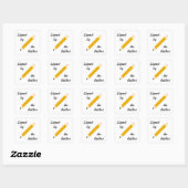 Ondertekend Exemplaar - Vierkante Stickers (#28) (Vel)