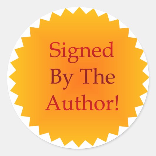 Ondertekende kopie Sticker (Voorkant)