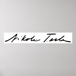 Ondertekening van de elektriciteitsmaatschappij Ge Poster