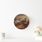 Ondertekening van de onafhankelijkheidsverklaring, ronde klok (Huis)