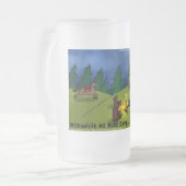 Ondertussen @ Boot Camp Funny T - shirts Kaarten G Matglas Bierpul (Voorkant links)