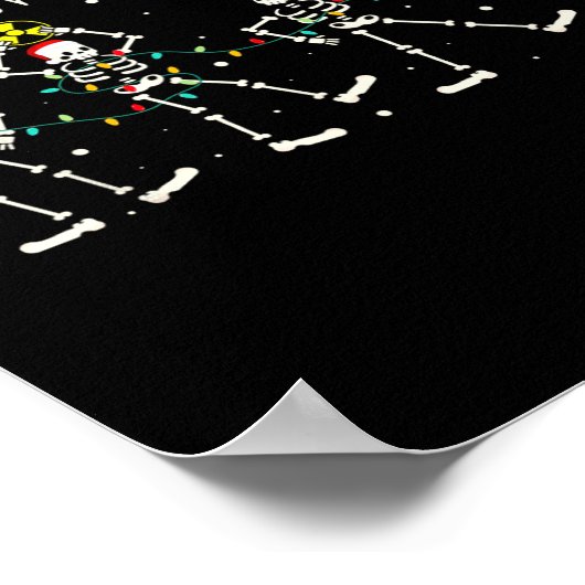 Ondertussen voorbij in Radiology Xmas Light Christ Poster (Hoek)