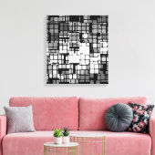 Onderverdeeld Canvas Afdruk (Insitu (Woonkamer))