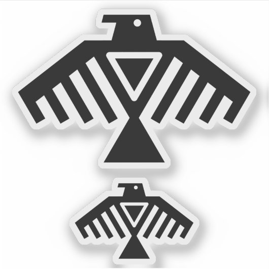 ondervogel sticker (Voorkant)