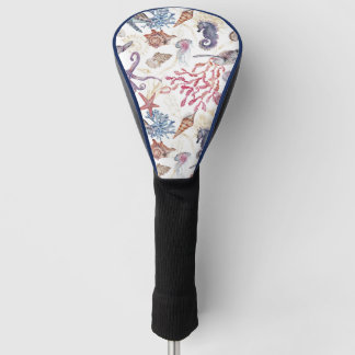 Onderwater Aquarel Compositie Serie Ontwerp 1 Golfheadcover