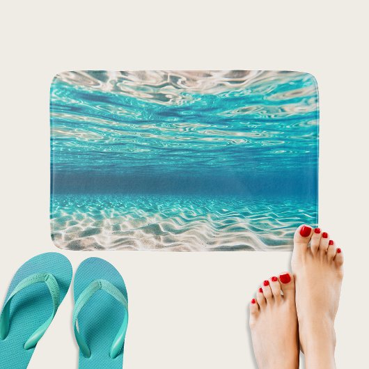 Onderwater Beach Sand Mirror Badmat