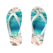 Onderwater Beach Sand Mirror Kinder Teenslippers (Voetbed)