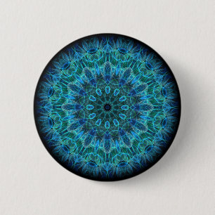 Onderwater Beauty kaleidoscoop Ronde Button 5,7 Cm