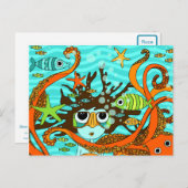 Onderwater Briefkaart (Voorkant / Achterkant)