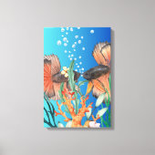 Onderwater Canvas Afdruk (Voorkant)