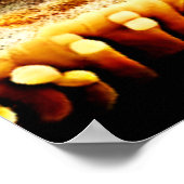 Onderwater Coral Garden Design Poster (Hoek)