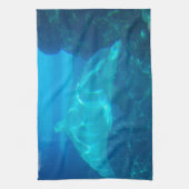 Onderwater Dolphin Kitchen Towel Theedoek (Verticaal)