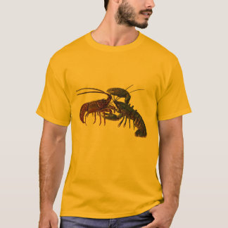 Onderwater en Spiny Lobster Fight T-shirt
