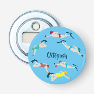Onderwater Hockey Button Flesopener