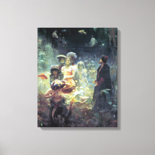 Onderwater Koninkrijk Wrapped Canvas Afdruk
