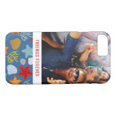 Onderwater Life Patroon | Uw foto en tekst Case-Mate iPhone Case (Achterkant (Horizontaal))