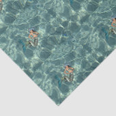 Onderwater Mermaid Tissuepapier (Detail)