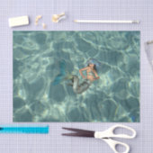 Onderwater Mermaid Tissuepapier (Craft)