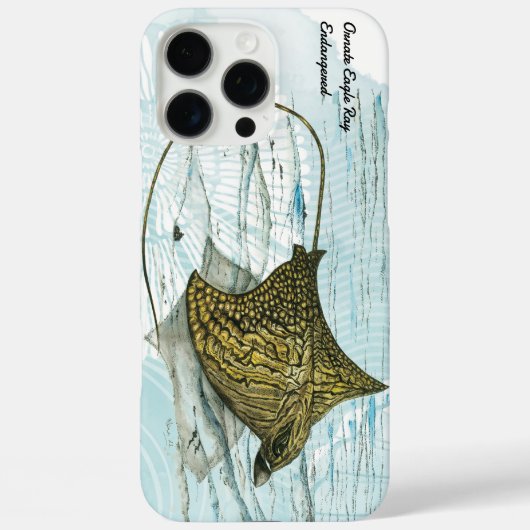 Onderwater Mooie handgeschilderde  adelaarsrog Case-Mate iPhone Case (Achterkant)