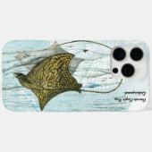 Onderwater Mooie handgeschilderde  adelaarsrog Case-Mate iPhone Case (Achterkant (horizontaal))